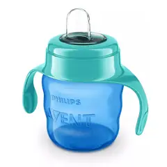 AVENT - Vaso Antiderrame Classic 200 Ml Azul Con Boquilla