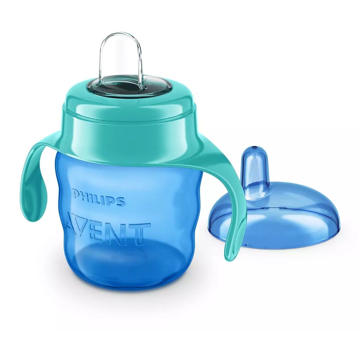AVENT - Vaso Antiderrame Avent Classic 200 Ml Azul Con Boquilla