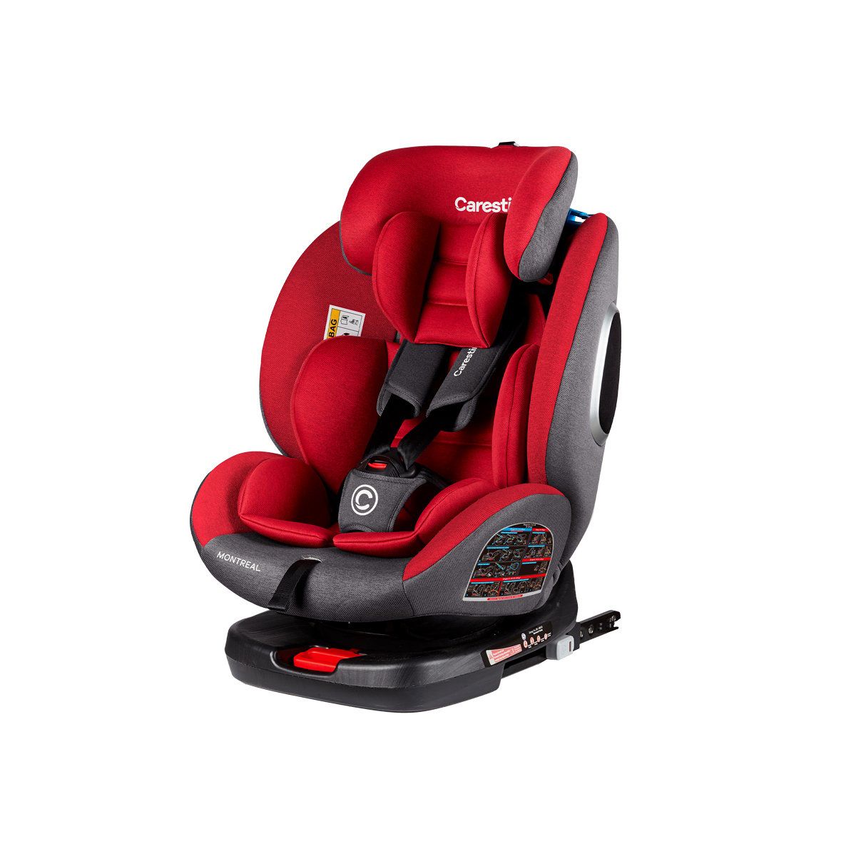CARESTINO - Silla para Auto Montreal Rojo