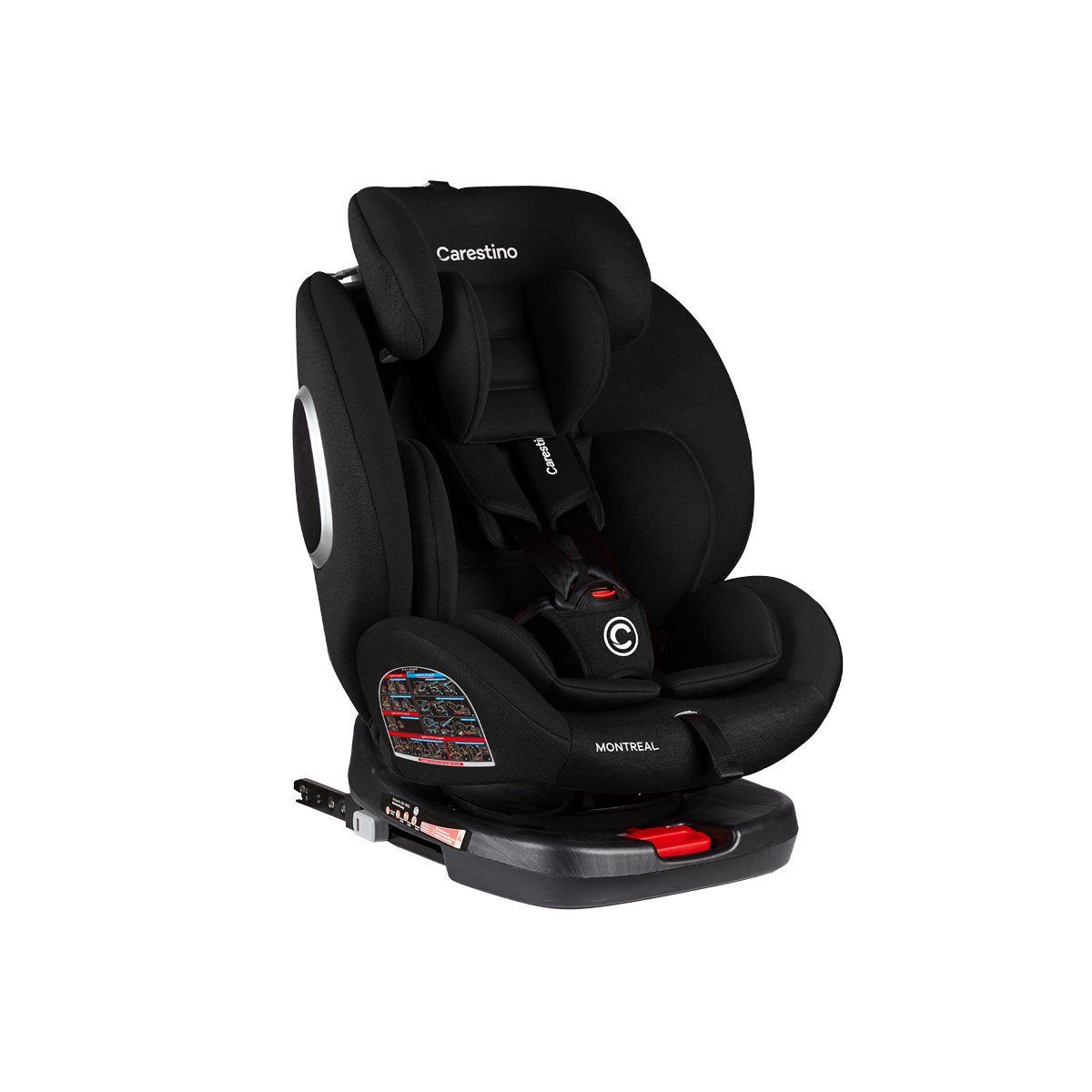 CARESTINO - Silla para Auto Montreal Negro