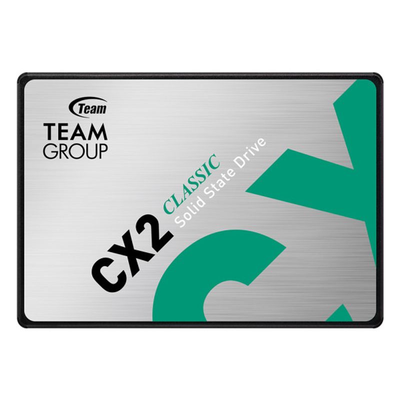 TEAMGROUP - Disco SSD Teamgroup CX2 2TB SATA III 25 Alta Velocidad y Durabilidad