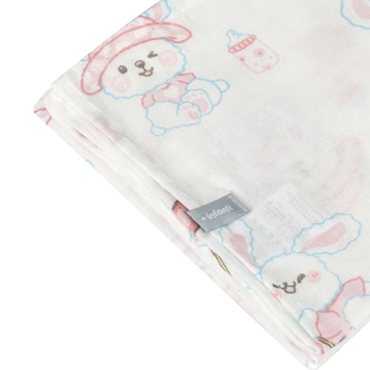 INFANTI - Pack 3 Tutos Infanti Rosado 75x75cm