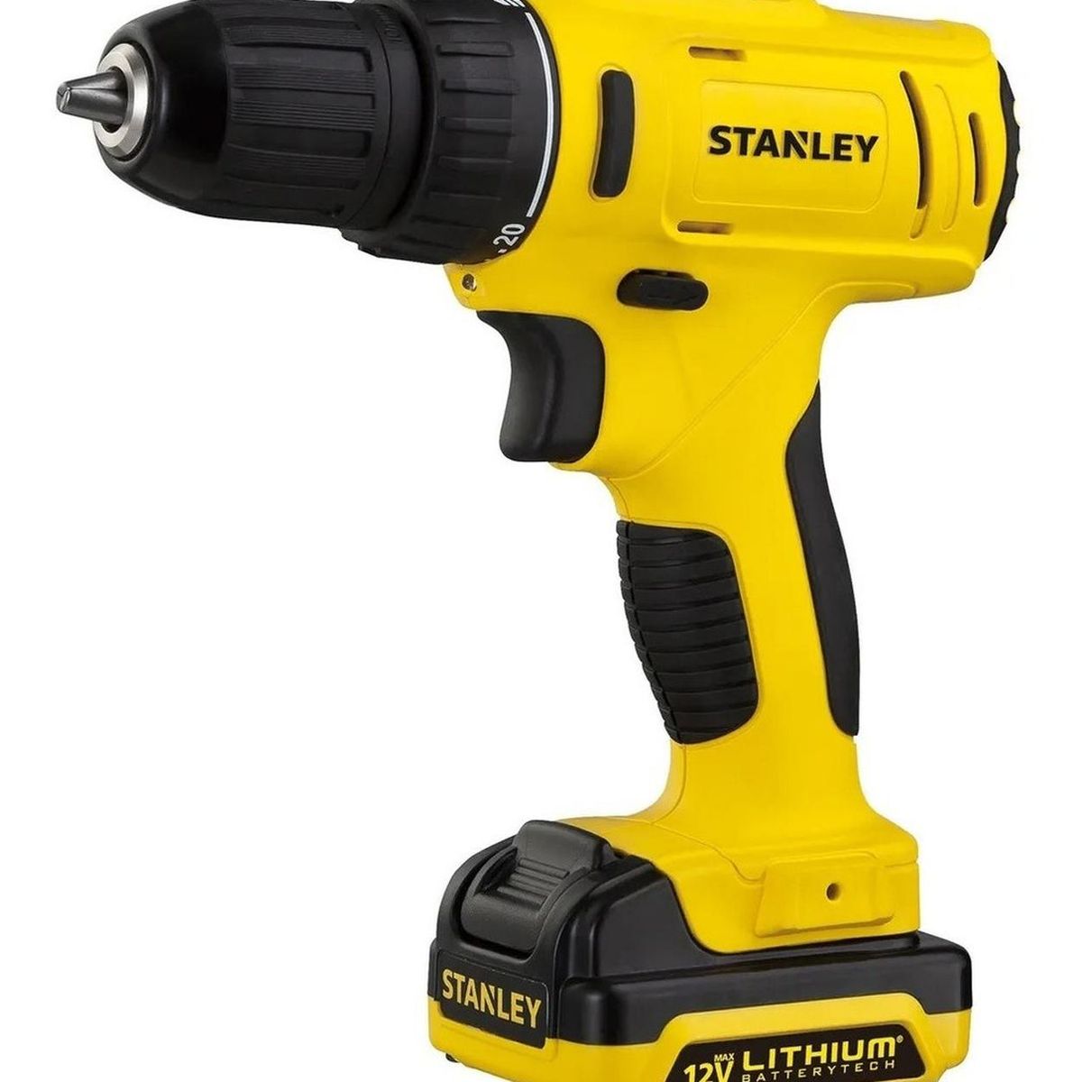 STANLEY - Taladro Rotación 12v + 2 Baterías Stanley Scd121s2k-b2