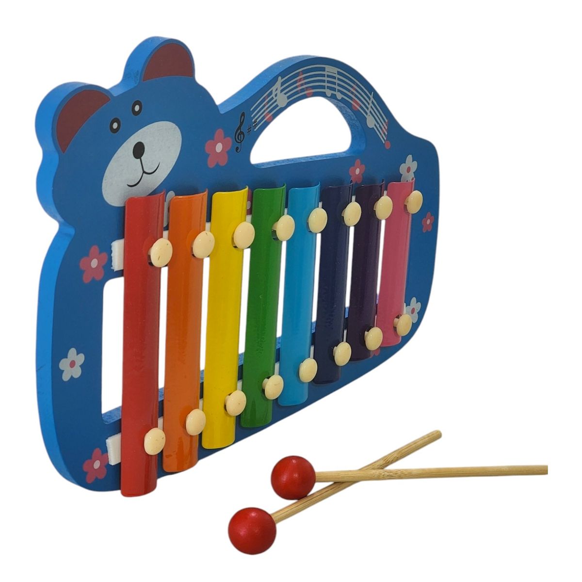 GENERICO - Xilófono Juguete Musical Infantil de Madera Colores 55504