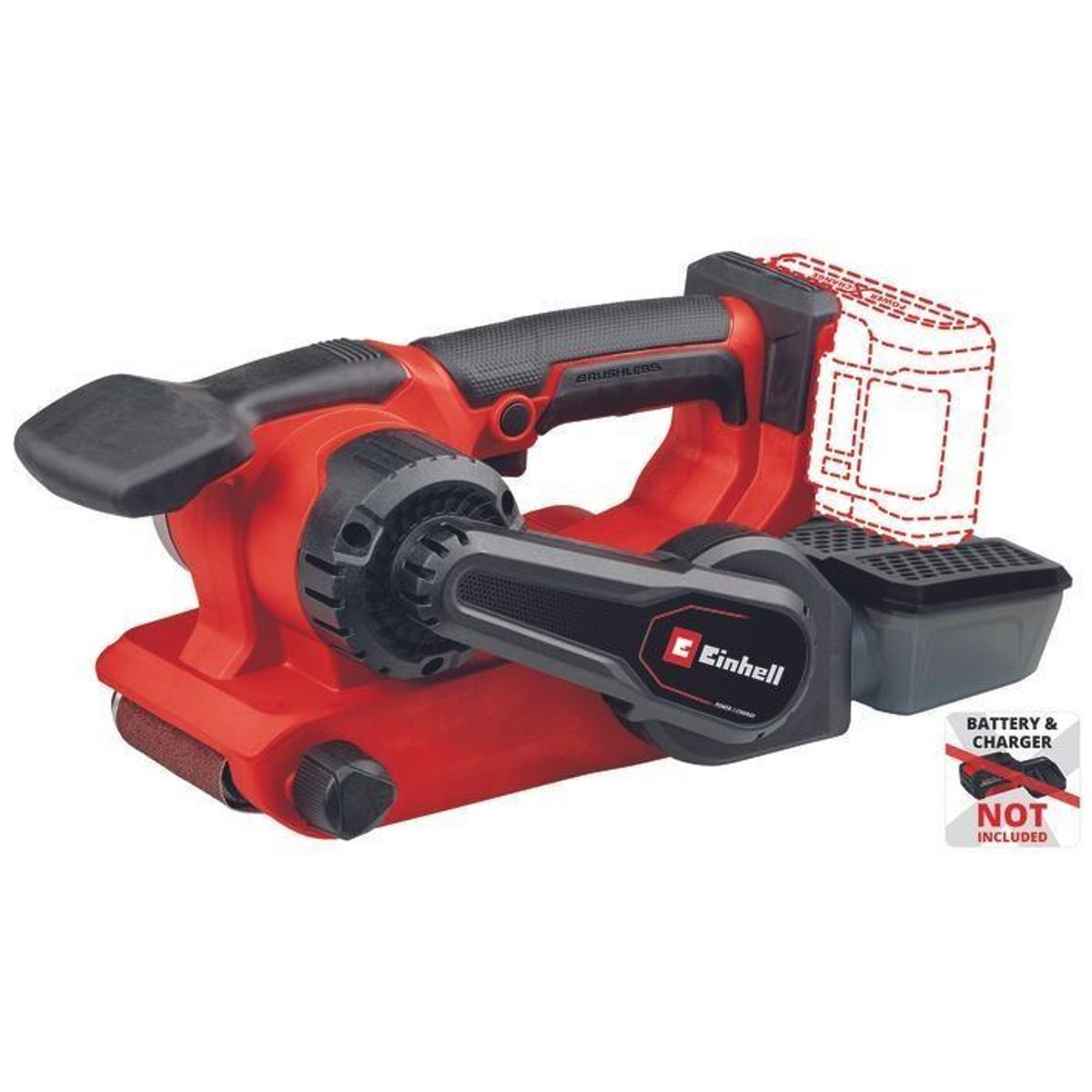 EINHELL - LIJADORA BANDA EINHELL TP-BS 18457 LI SOLO 18V SIN CARG NI BAT