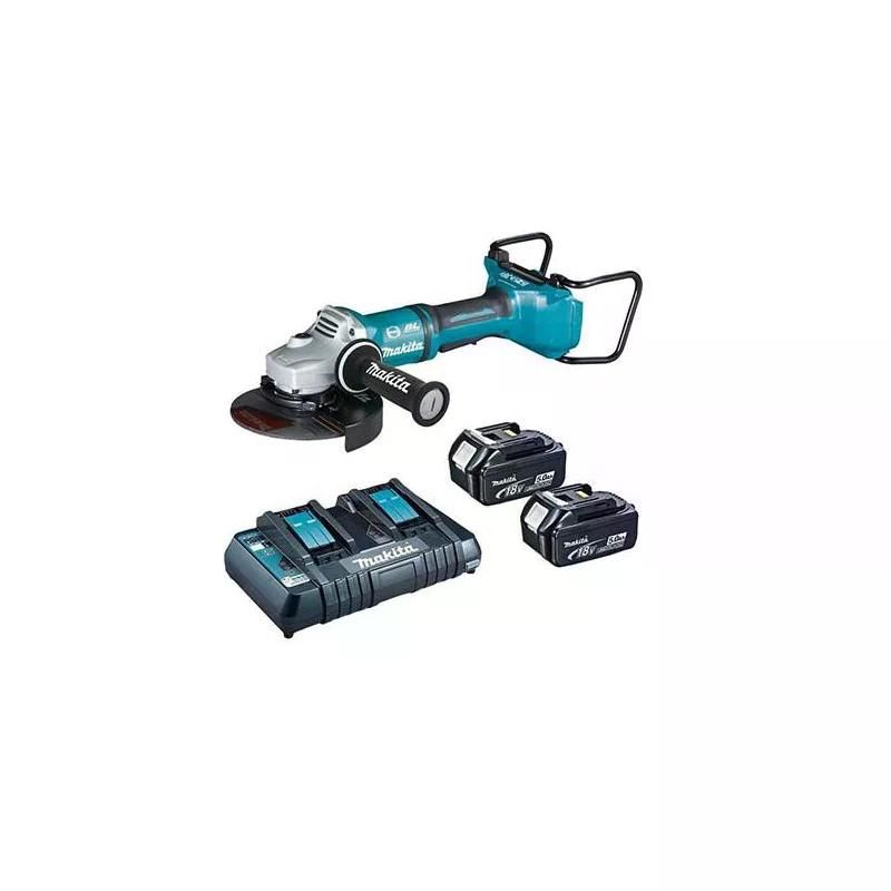 MAKITA - ESMERIL MAKITA DGA901PT2 9 18V X2 36V+2 BAT 50 AH +CARG