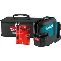 MAKITA - NIVEL LASER SK105DZ 12V ROJOCRUZ SIN BAT NI CARG