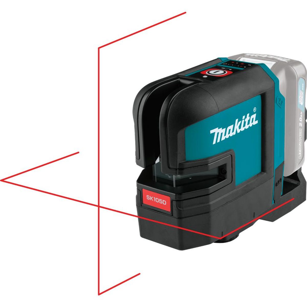 MAKITA - NIVEL LASER MAKITA SK105DZ 12V ROJOCRUZ SIN BAT NI CARG