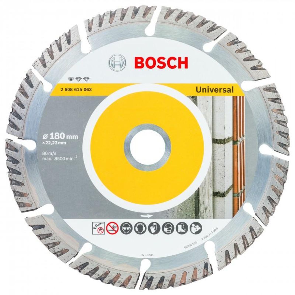 DISCO DIAMANTADO PARA CONCRETO 7 BOSCH  2 608 615 063, marca BOSCH - Foto Principal