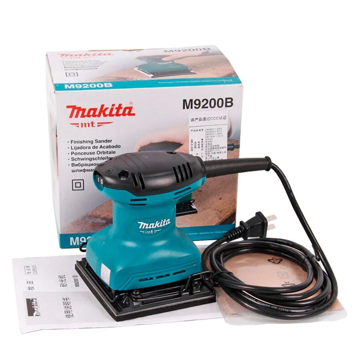 MAKITA - LIJADORA DE ACABADOS MAKITA 180W 4-38X4 M9200B