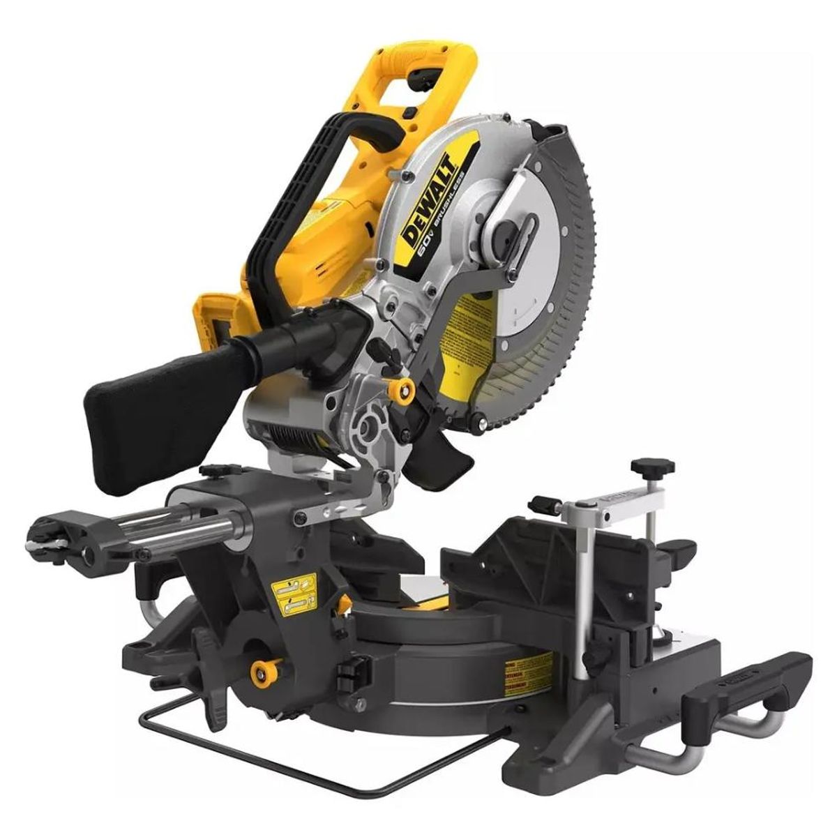 DEWALT - INGLETEADORA INALAMBRICA DEWALT 12 60V MAX NO INCLUYE BATERIA NI CARGADOR DCS781B-B3