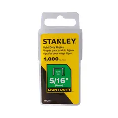 STANLEY - GRAPAS PARA USO LIGERO 516 TRA205