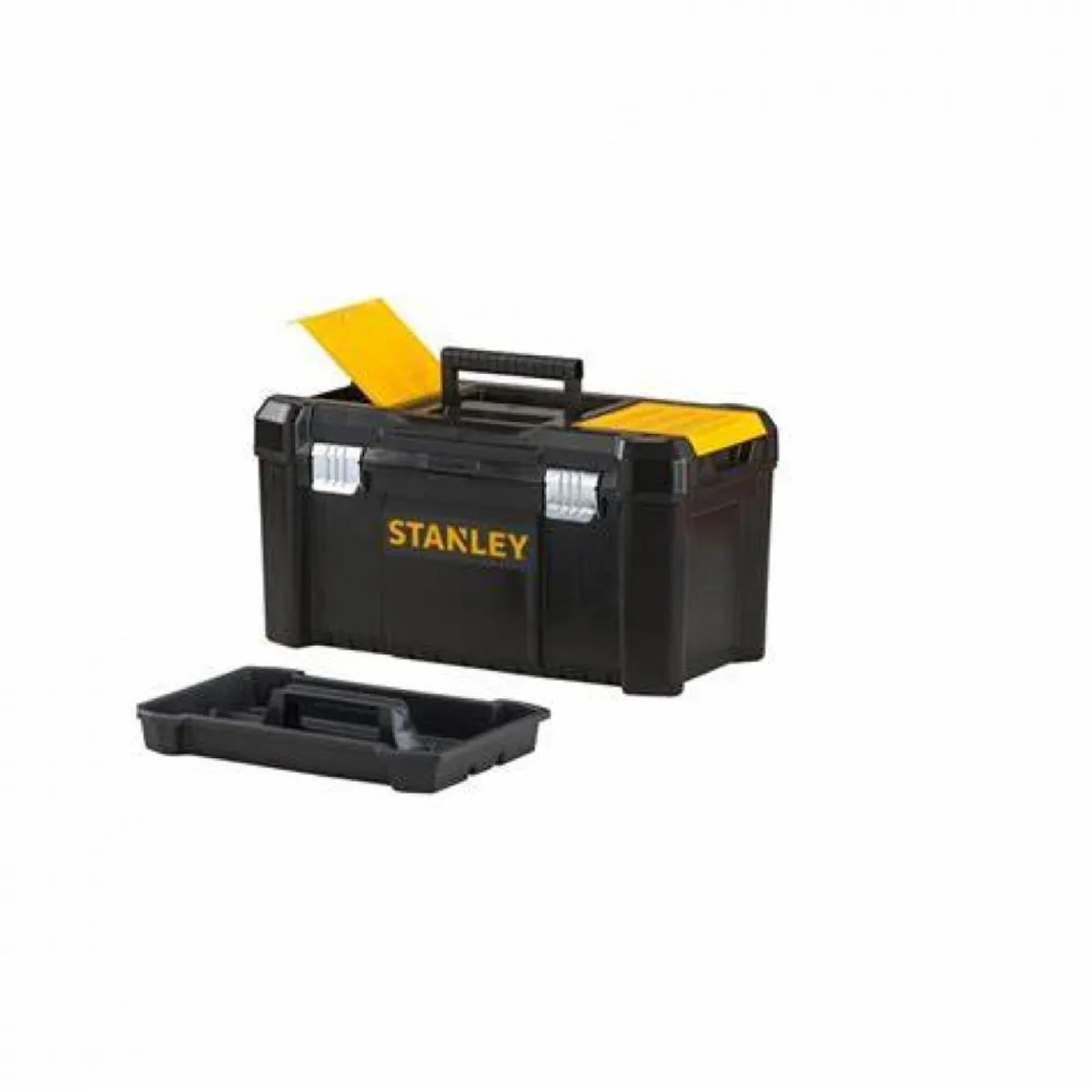STANLEY - CAJA HERRAMIENTA STANLEY CON BANDEJA SIERRE METALICO