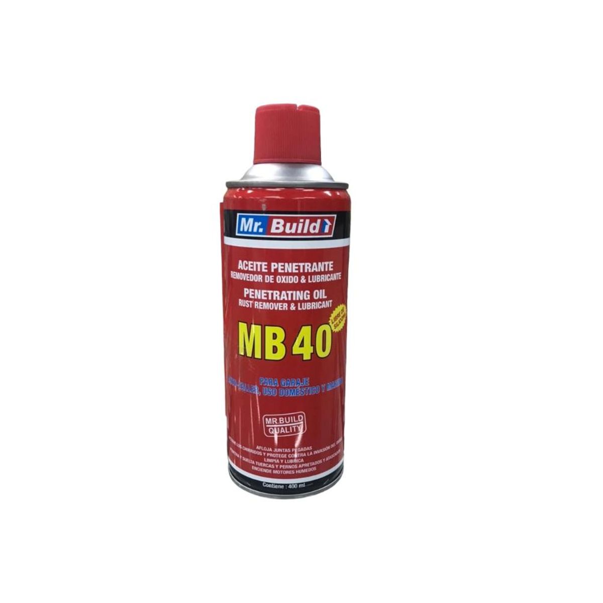 GENERICO - LUBRICANTE MR BUILD RS-20 SPRAY DE 400 ML