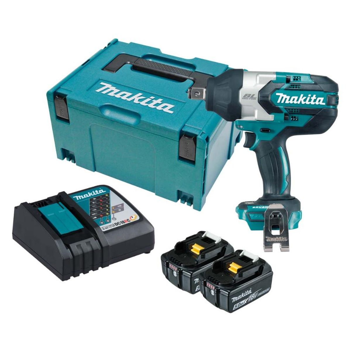 MAKITA - LLAVE IMPACTO MAKITA DTW1001RTJ 34 - 0-1800 RPM