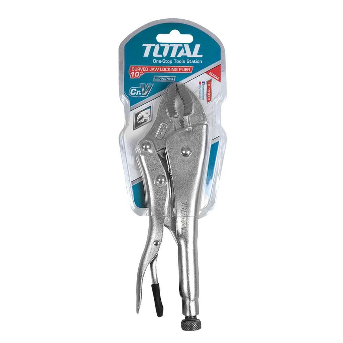 TOTAL TOOLS - ALICATE BLOQUEO CURVO 10 UNIVERSAL TOTAL