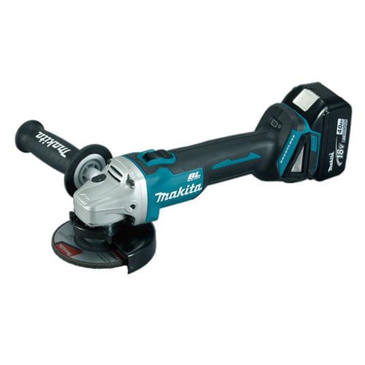 MAKITA - ESMERIL ANGULAR MAKITA DGA454RFE 4 12 18V+2 BAT 30A+ CARG