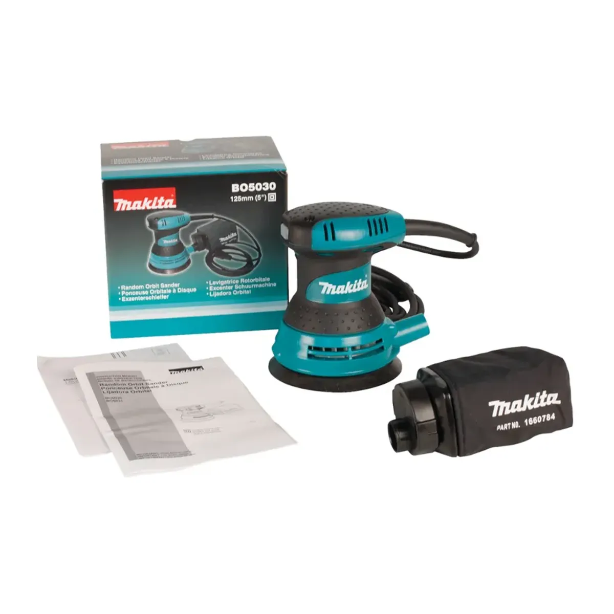 MAKITA - LIJADORA EXCENTRICA MAKITA BO5030 123MM 300W