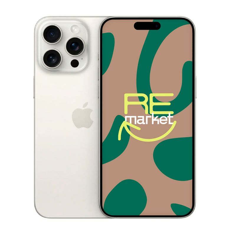 APPLE - Celular Iphone 15 Pro Max 256 Gb Blanco - Reacondicionado
