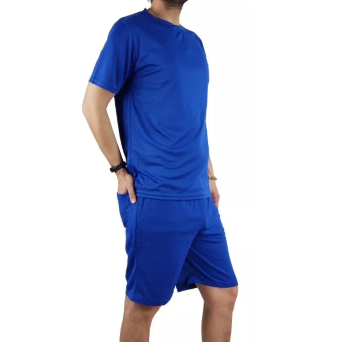LIKE SHOP - Conjunto Deportivo Hombre Equipos Short y Polera Colores 7527