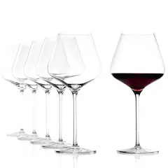 GENERICO - Set 6 Copas Burgundy 710 ml Quatrophil stoelzle-lausitz
