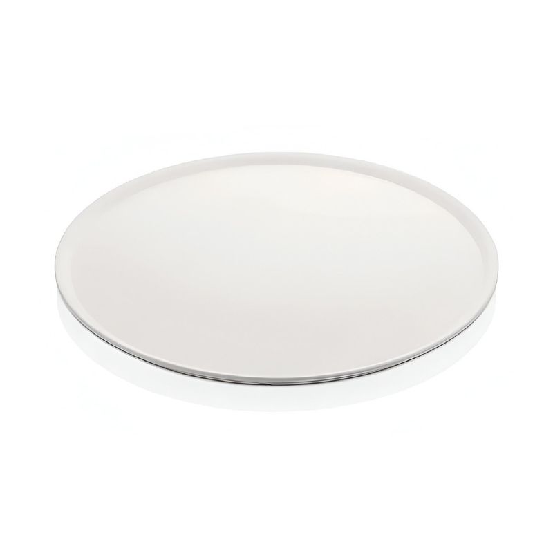 GENERICO - Plato Redondo Pizza - Torta Melamina Blanco 31 Cm - Blanco