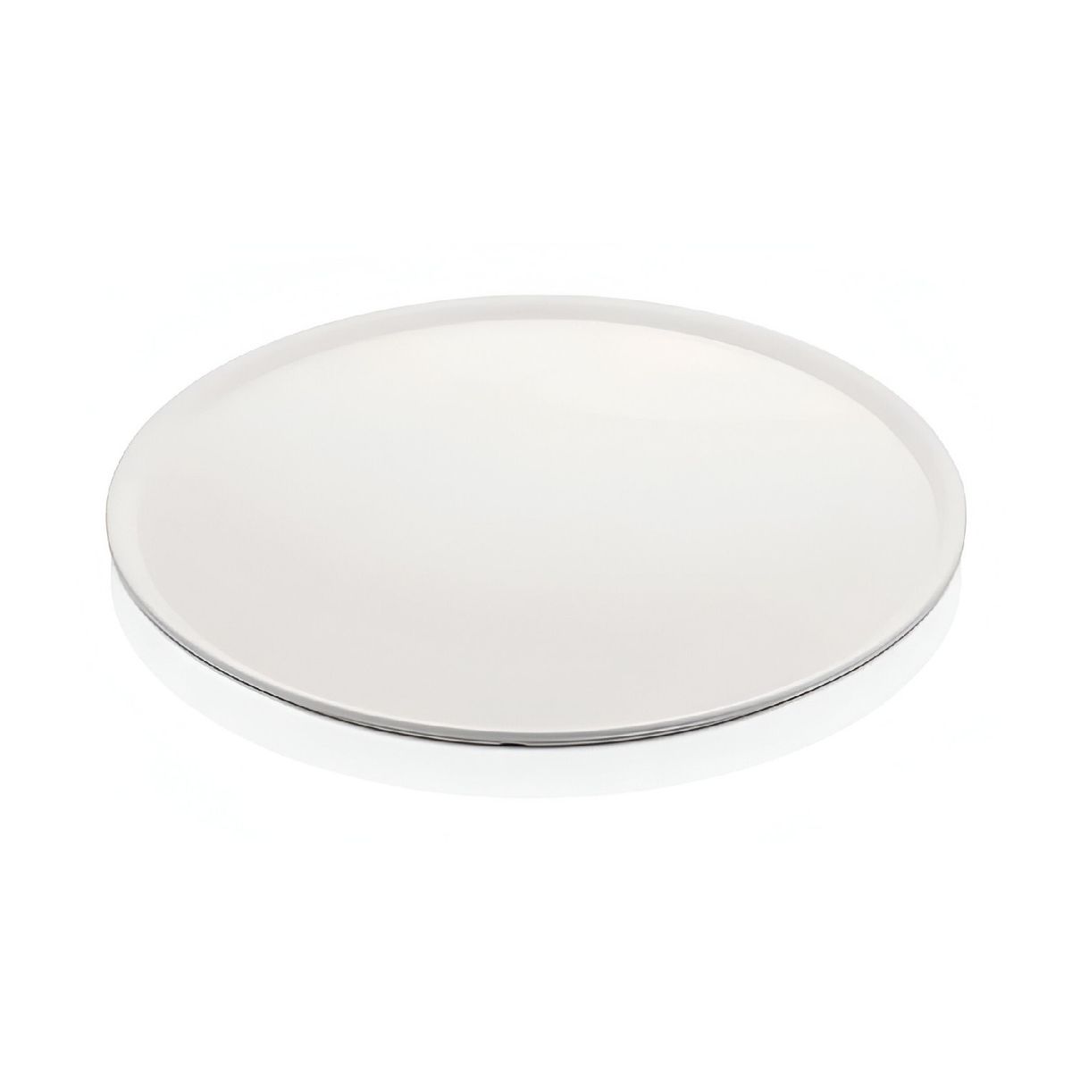 GENERICO - Plato Redondo Pizza - Torta Melamina Blanco 31 Cm - Blanco