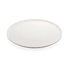 GENERICO - Plato Redondo Pizza - Torta Melamina Blanco 31 Cm - Blanco