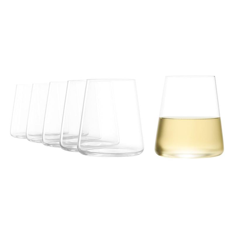 STOLZLE LAUSITZ - Set 6 Vasos Cristal Fino 380ml Power Stoelzle