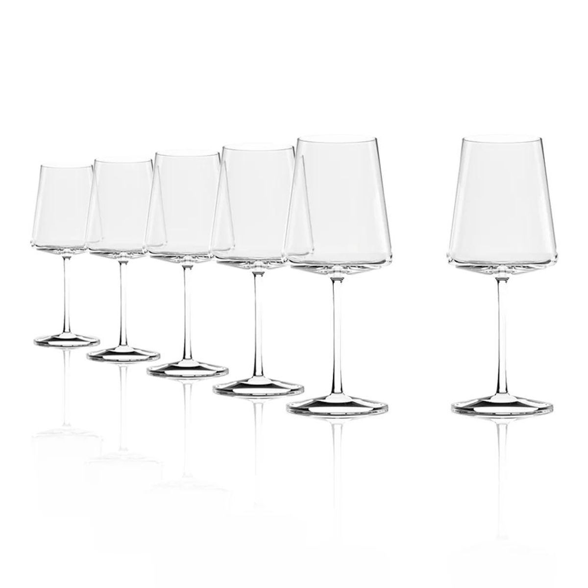 STOLZLE LAUSITZ - Set 6 Copas Cristal Bordeaux Power 648 ml