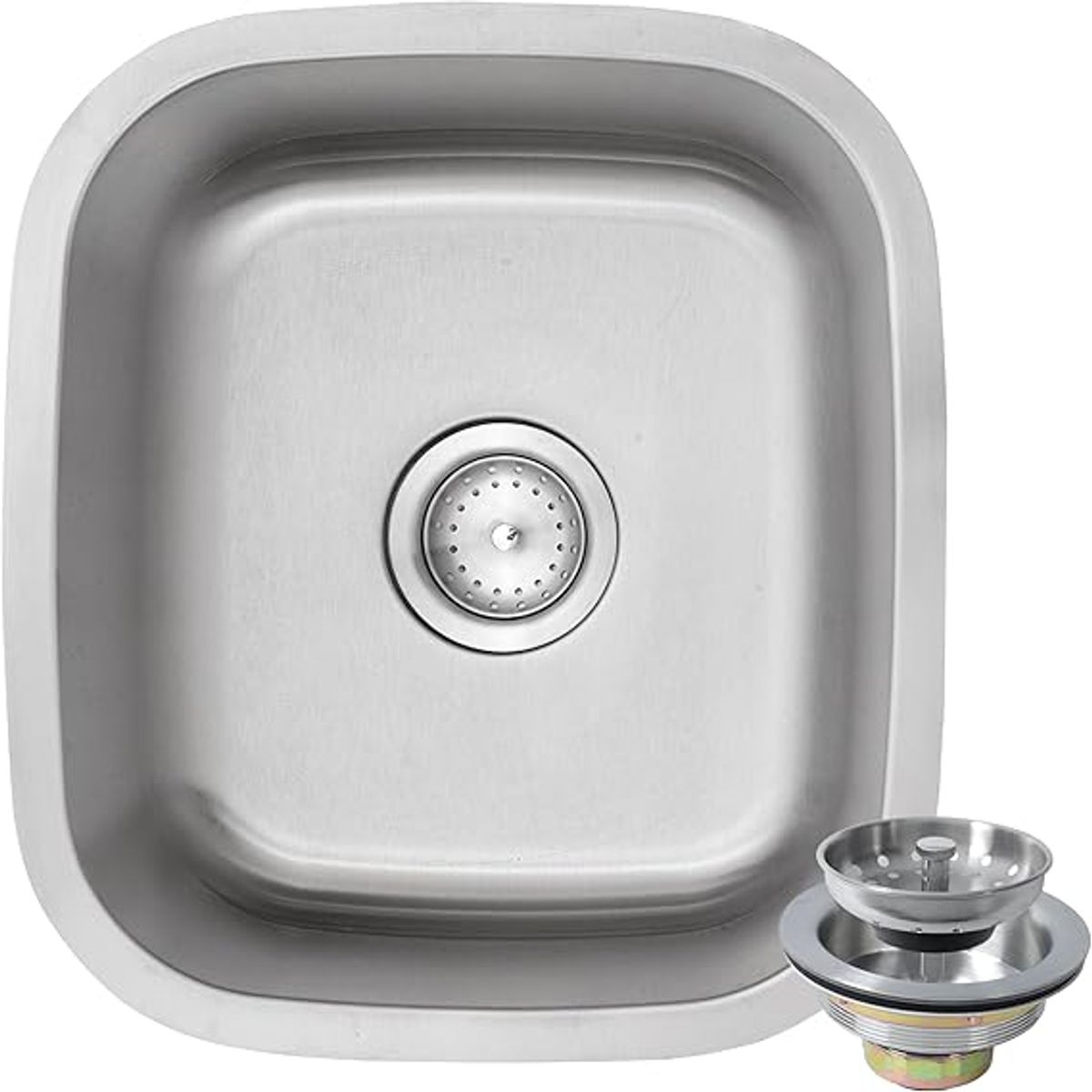 OEM - Lavaplatos Dekora 39X36 Cm Para Empotrar Bajo Cubierta.