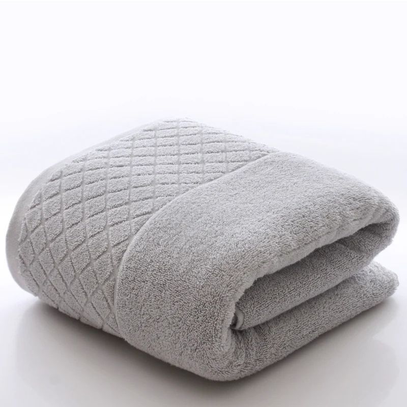 AZ AURAZEUS - Toallon Grande De Baño 100 X 140 Algodon 500gr Playa Mano Gris Az