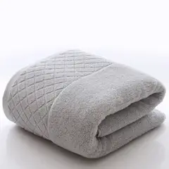 AZ AURAZEUS - Toallon Grande De Baño 100 X 140 Algodon 500gr Playa Mano Gris Az