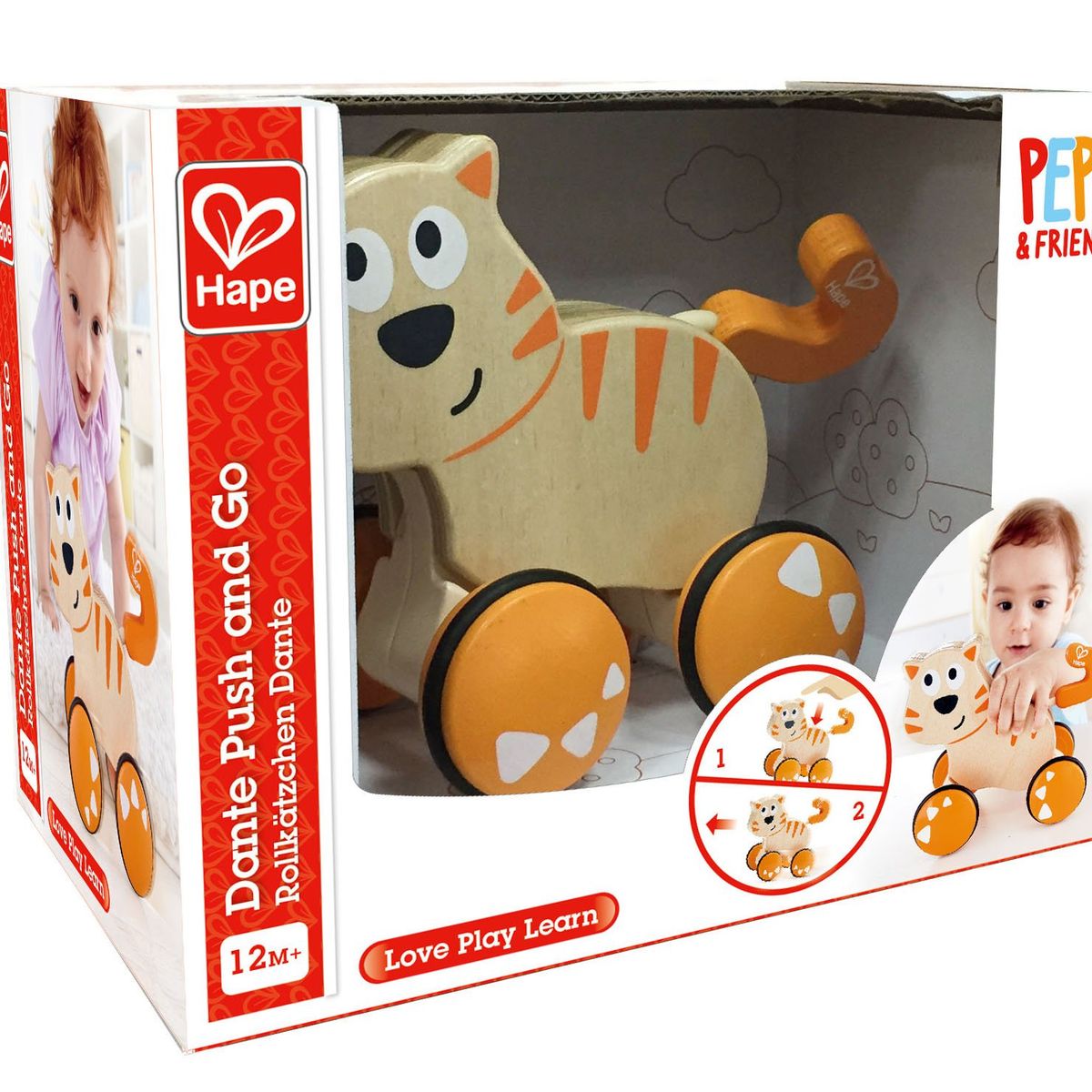 HAPE - Juego de arrastre dante