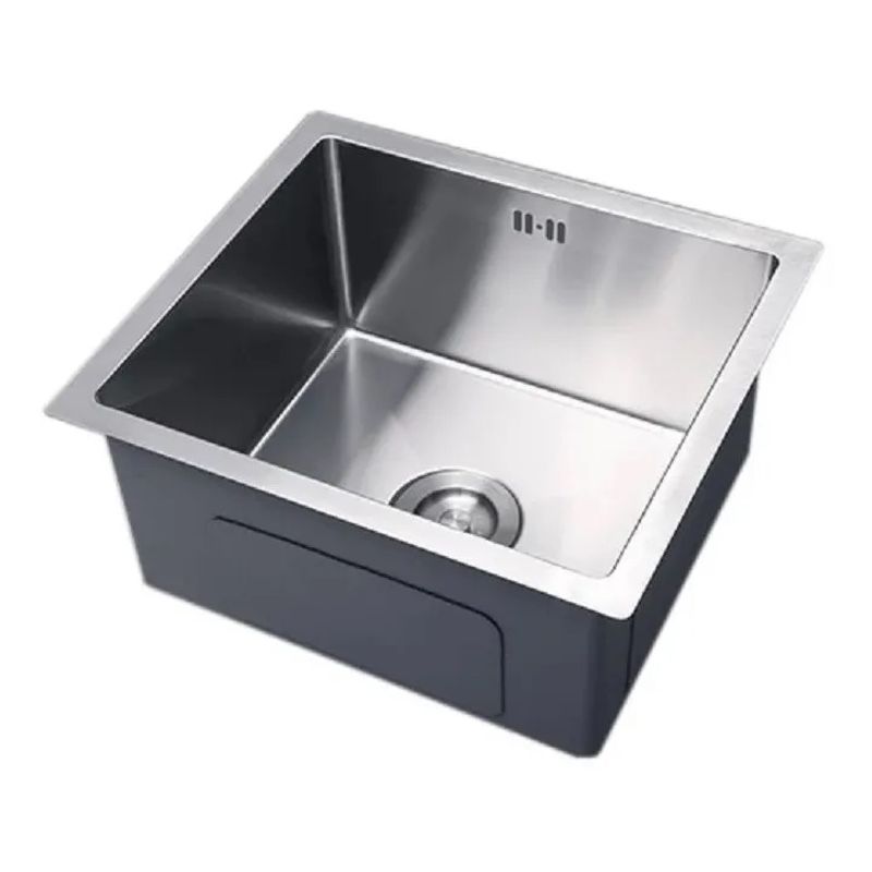 OEM - Lavaplatos Dekora 41X41 Cm 2Mm Para Empotrar Sobre O Bajo Cubierta.