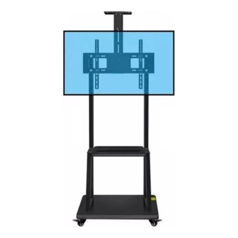 GENERICO - Soporte Base Tv Lcd Led Tipo Pedestal Con Ruedas Movil 32-70