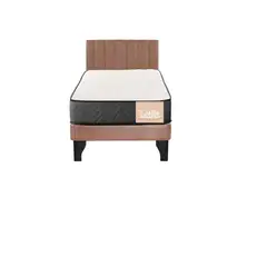 GENERICO - CAMA BEIGE + RESPALDO TUBULAR 15P