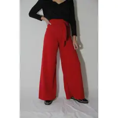 PIESSAN - PANTALON PALAZZO CASUAL