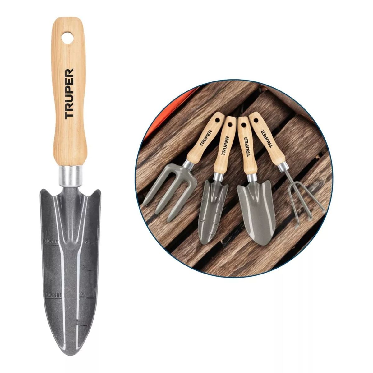 TRUPER - Herramientas De Jardineria 6 Pulgadas Truper