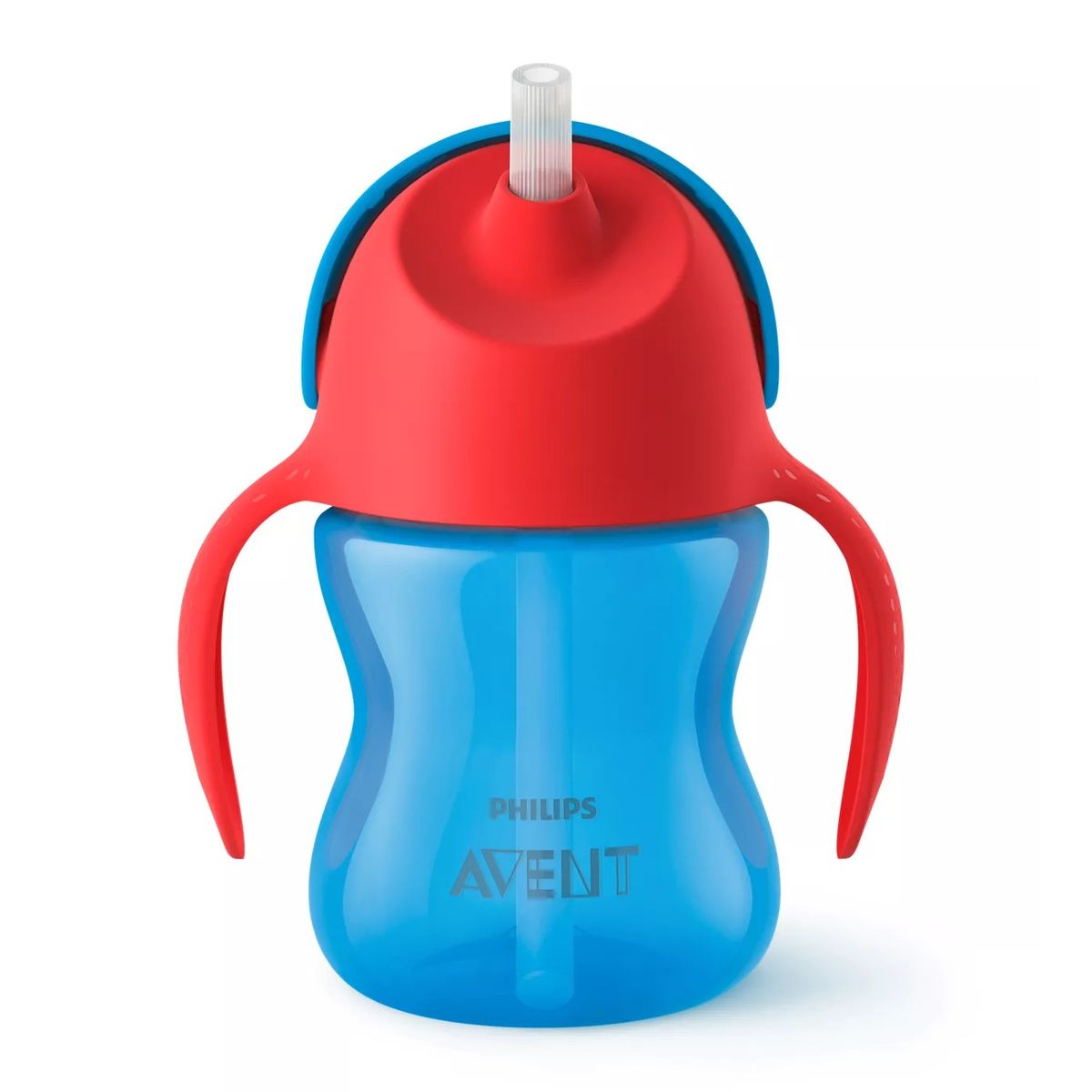 AVENT - Vaso Bombilla Flexible 200ml Avent Dino Azul 9m+ SCF79601