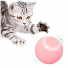 GENERICO - Pelota Automática Interactiva Para Gatos Juguete Usb