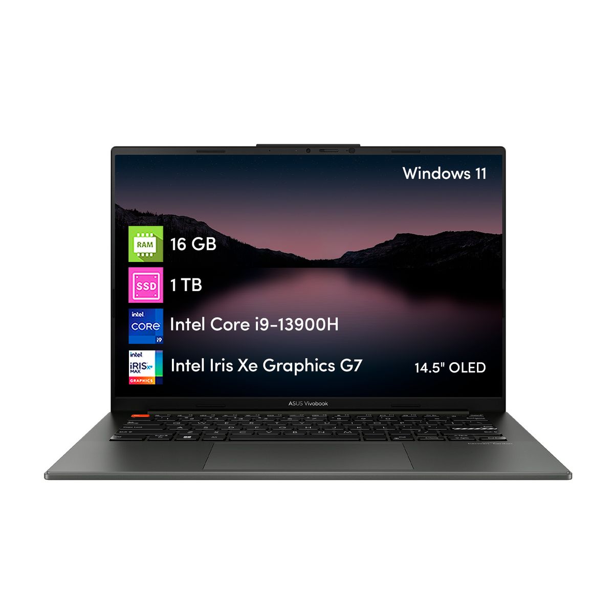 ASUS - Notebook Asus Vivobook S Intel i9 13va 16GB 1TBSSD 14.5 Oled