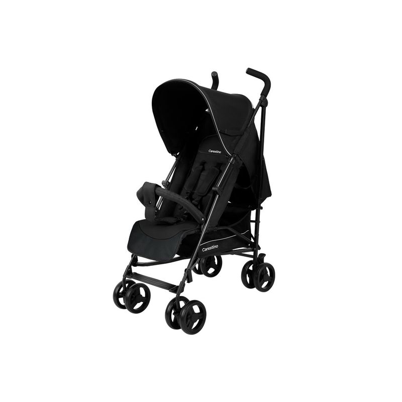 GENERICO - Coche Carestino Capri Negro UltraLiviano
