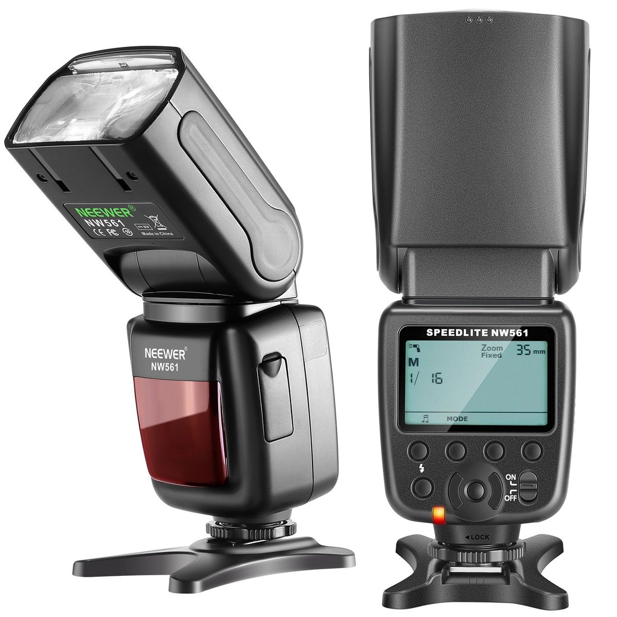NEEWER - NW-561 Speedlite Flash para Cámara Canon Nikon Sony Fujifilm Lumix