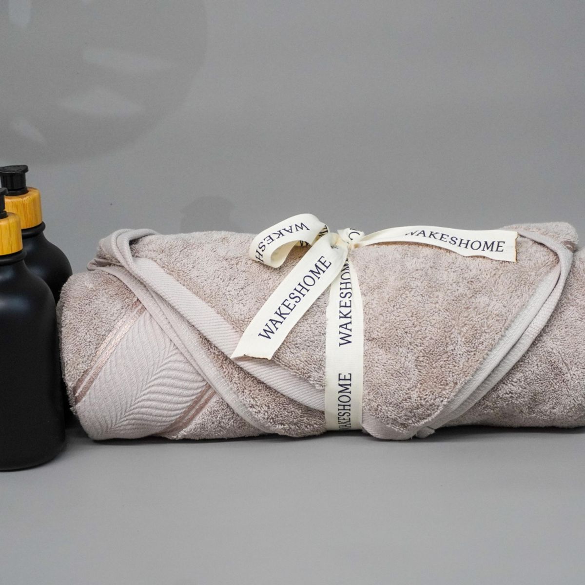 WAKESHOME - Toallón de Baño WakesHome 700gr Algodón Puro 160x80cm