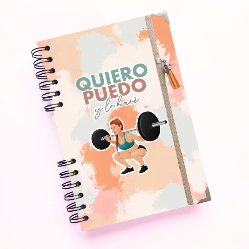 GENERICO - Planner Fitness Quiero Puedo y lo Haré
