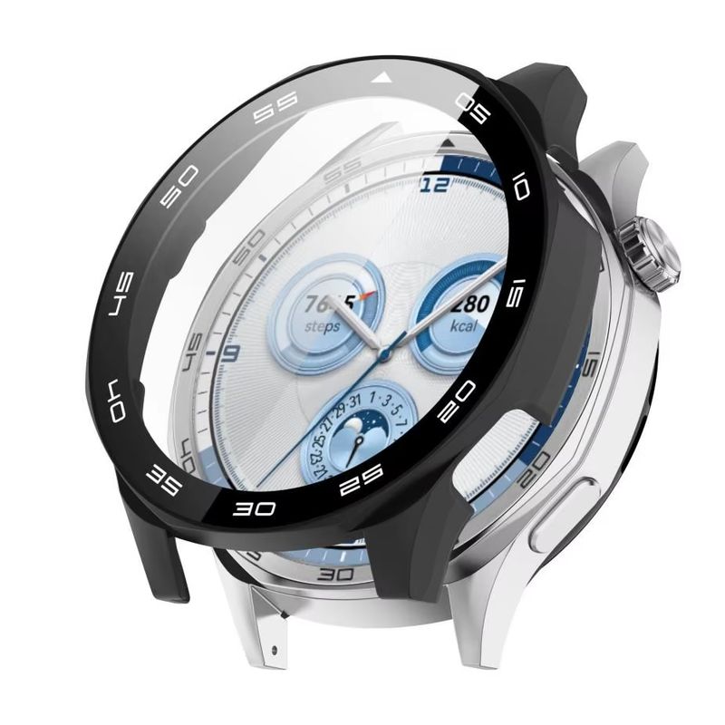 GENERICO - Protector Con Vidrio Para Huawei Watch GT5 46mm Negro