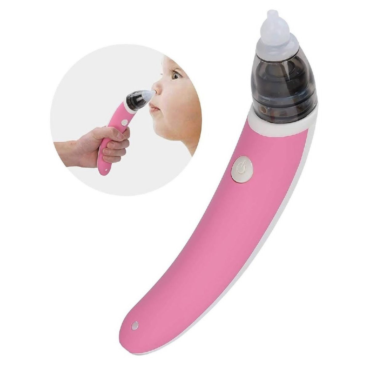 GENERICO - Aspirador Nasal Eléctrico Para Bebesaca Moco Recargable Usb