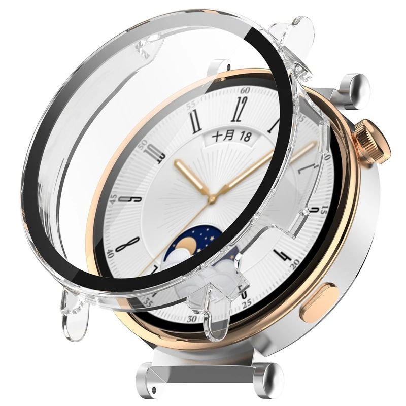 GENERICO - Protector Con Vidrio Para Huawei Watch GT5 41mm Transparente