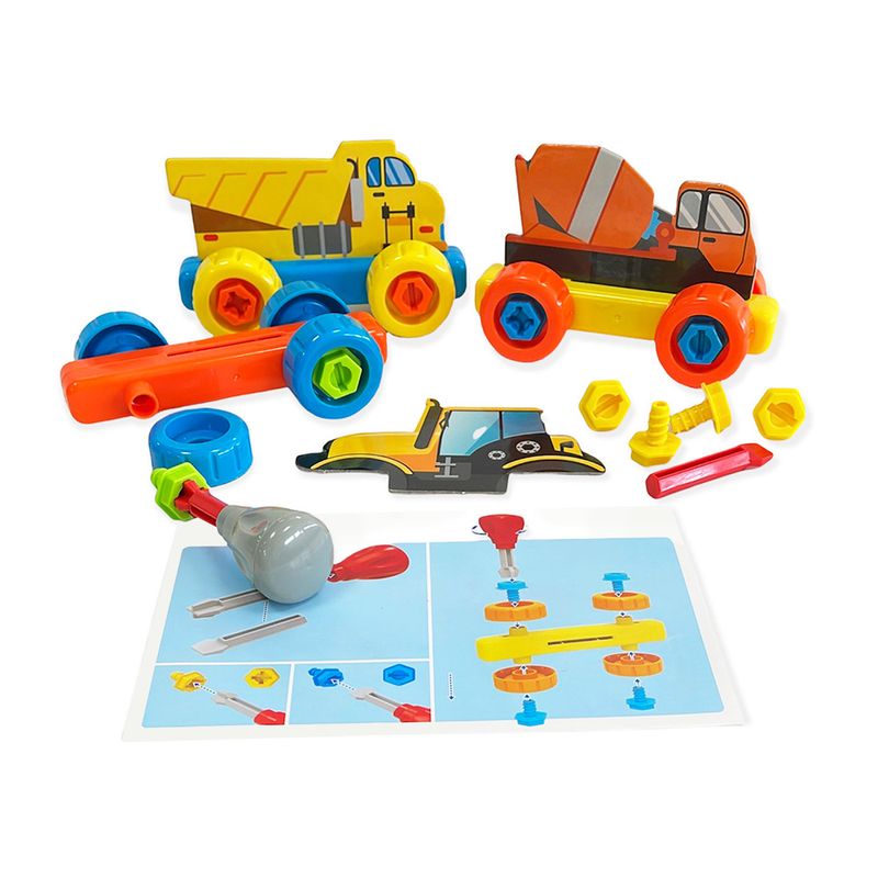 TOYNG - Set De Maquinarias De Construcción - Toyng